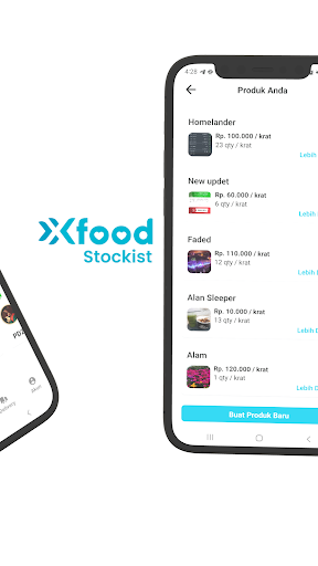 XFood Stockist Screen 2