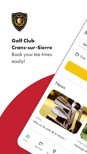 Android application Golf Club Crans-sur-Sierre screenshort