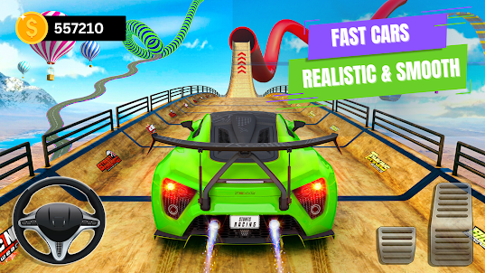 Mega Ramp Madness: Car Game