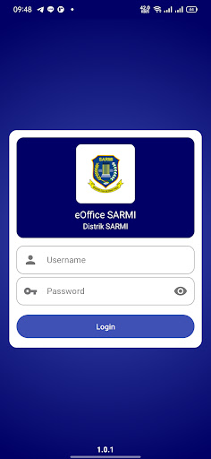 Android application eOffice SARMI screenshort
