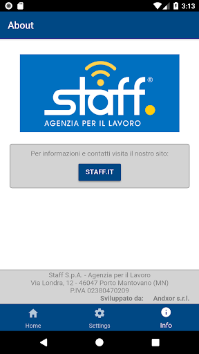 Staff F.E.A. Screen 3