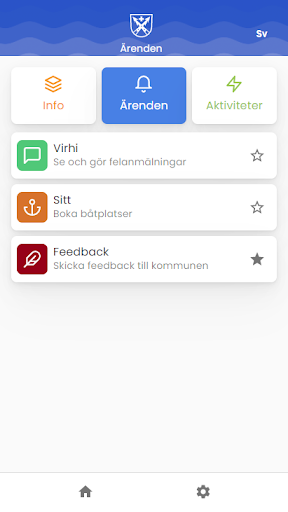 Korsnäs-appen Screen 3