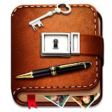 Diary with Lock Save Memories icon
