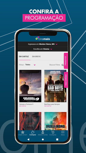 Android application Cinemais screenshort