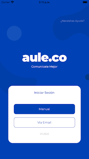 Android application aule.co screenshort