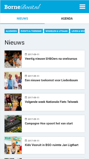 Android application BorneBoeit.nl screenshort