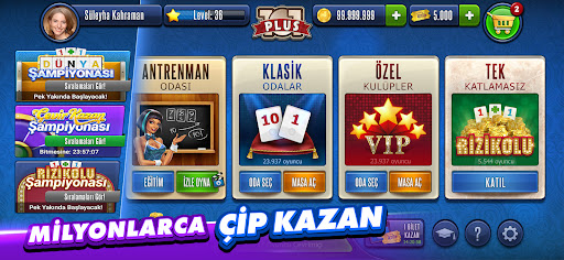 101 Yüzbir Okey Plus ekran görüntüsü
