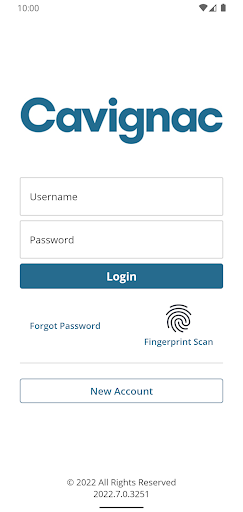 Android application Cavignac Insurance Brokers screenshort