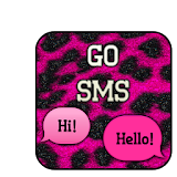 GO SMS - Leopard Sparkles icon