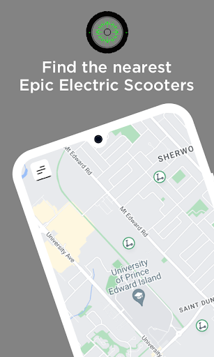Android application Epic Electric Scooters screenshort