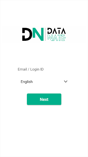 Android application DataNate screenshort