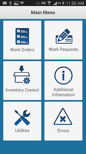 Android application iMaint Mobile 4.0 for Android screenshort