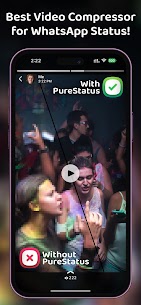 PureStatus: ByeBye Blur Status MOD APK (Premium Unlocked) 3