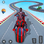 Cover Image of Download Super Bike Stunt Racing Game 26 APK