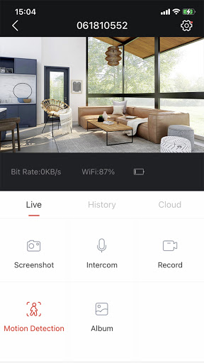 Android application COOAU Cam screenshort