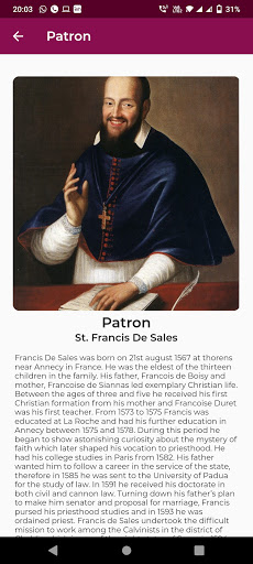 St. Francis de Sales Sr. Sec. Screen 3