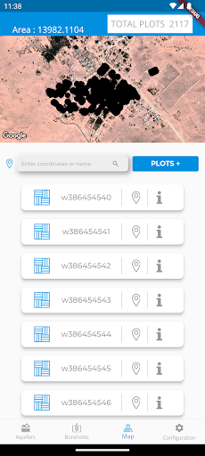 eGROUNDWATER Screen 3