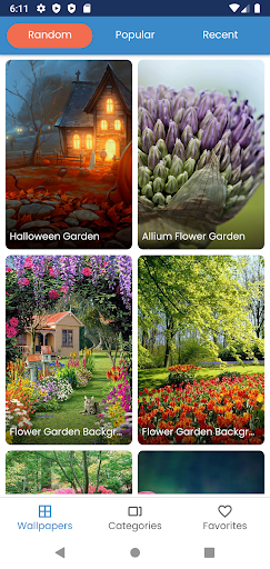 Garden Wallpaper, Spring 4k