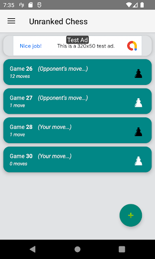 Android application Unranked Chess screenshort