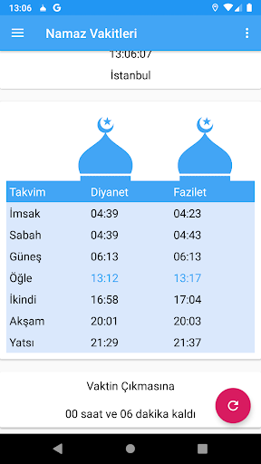 Namaz Vakitleri (Türkiye) Screen 2