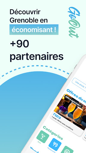 Android application GoOut - Osez sortir screenshort