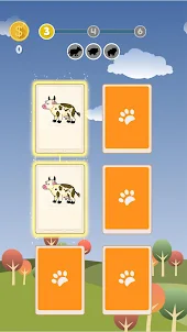The Pets Pair Up Memory Game