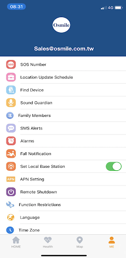 Osmile GPS Tracker Screen 3