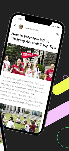 Android application K-campus screenshort