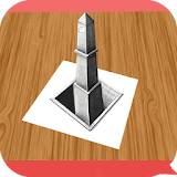 3D Art drawing icon