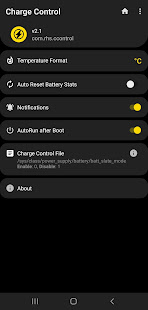 Charge Control [ROOT] 2.4 APK screenshots 2