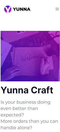 Android application Yunna screenshort