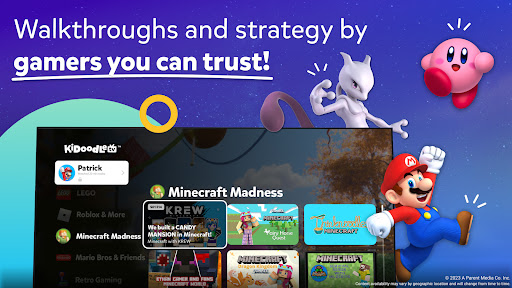 Screenshot of Kidoodle.TV: Movies, TV, Fun!