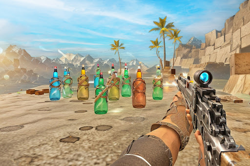 Bottle Shooting Smash 3D Screen 2