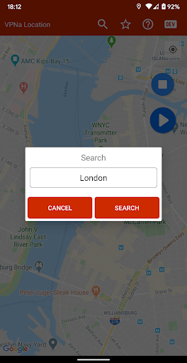 VPNa - Fake GPS Location Go Screen 2