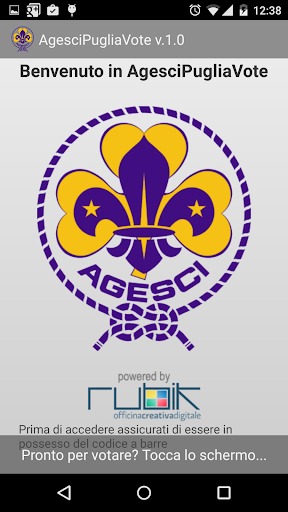 Android application Agesci Puglia screenshort