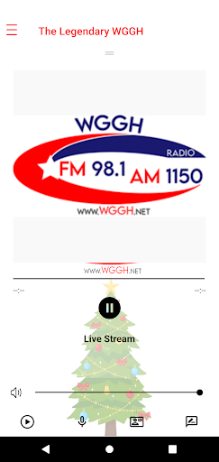 WGGH Radio Screen 3
