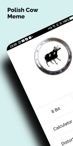 Android application Polish Cow Soundboard screenshort