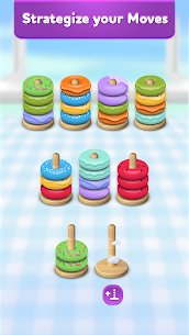 Hoop Stack 3D – Color Sort 5