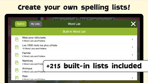 French Words - Learn spelling Screen 3