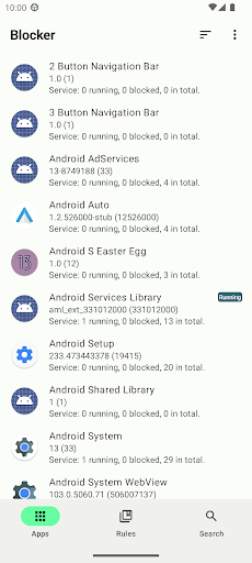 Android application Blocker - App Controller screenshort
