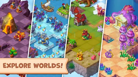 Merge World Above: Dragon Game – Apps no Google Play