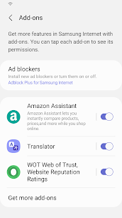 Samsung Internet Browser Beta 19.0.0.28 8