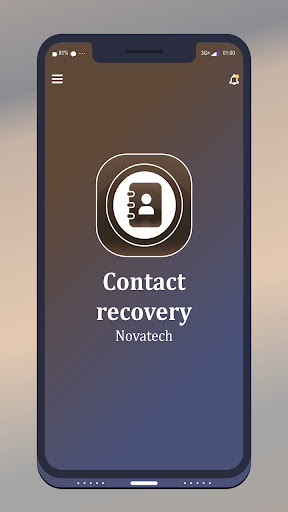 Android application Recover Deleted Contacts screenshort