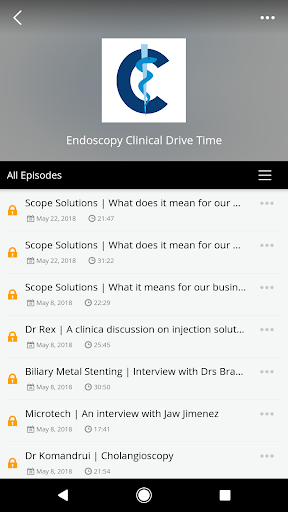 New BSC Podcast App Screen 3