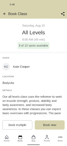 BODYVITA Screen 3