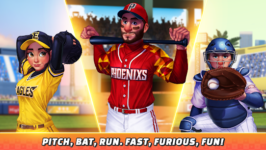 Baseball Clash Apk: Real-time game (Mod, Unlimited Coins/Gems) New 5