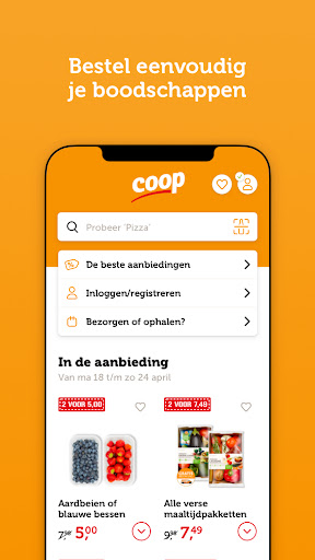 Android application Coop Supermarkten screenshort