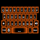 Orange Glow Keyboard Skin icon