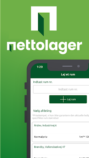 Android application Nettolager screenshort