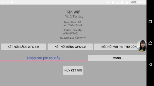 Wifi test - Kiểm tra bảo mật w
